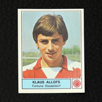 Klaus Allofs Panini Sticker Nr. 129 - Fußball 79