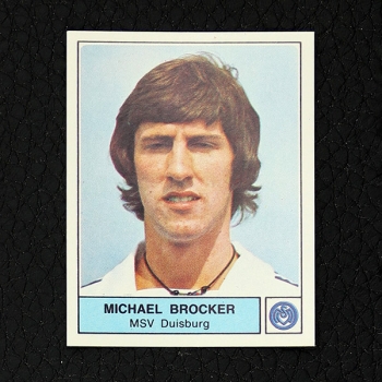 Michael Brocker Panini Sticker No. 138 - Fußball 79