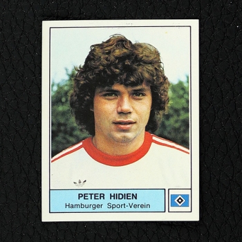 Peter Hidien Panini Sticker Nr. 189 - Fußball 79