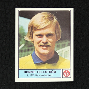Ronnie Hellström Panini Sticker Nr. 200 - Fußball 79