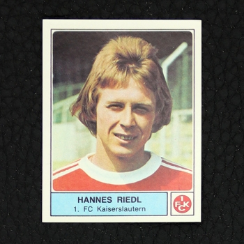 Hannes Riedl Panini Sticker Nr. 208 - Fußball 79