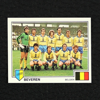 Beveren Panini Sticker Nr. 329 - Fußball 79