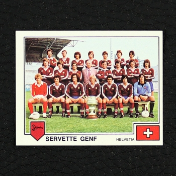 Servette Genf Panini Sticker Nr. 338 - Fußball 79
