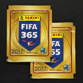 FIFA 365 2017 Panini Sticker Tüte Chile Variante