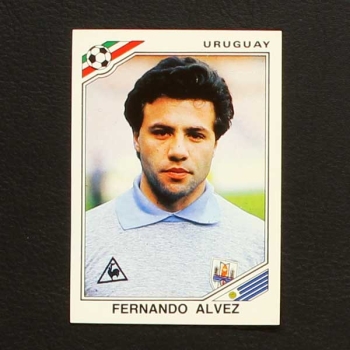 Mexico 86 Nr. 327 Panini Sticker Fernando Alvez