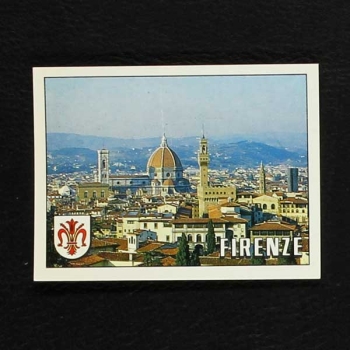 Italia 90 Nr. 012 Panini Sticker Firenze