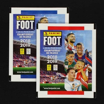 Foot 2018 Panini Sticker Tüte 2 Varianten