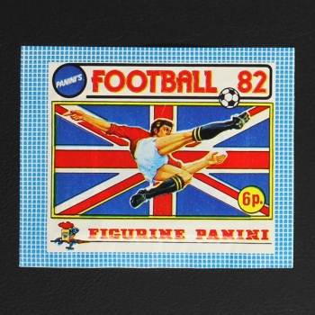 Football 82 England Panini sticker bag