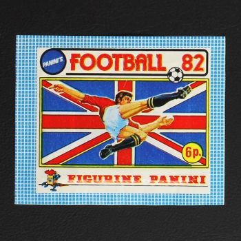 Football 82 England Panini Sticker Tüte