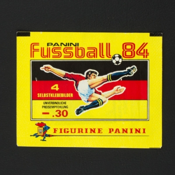 Fußball 84 Panini Sticker Tüte
