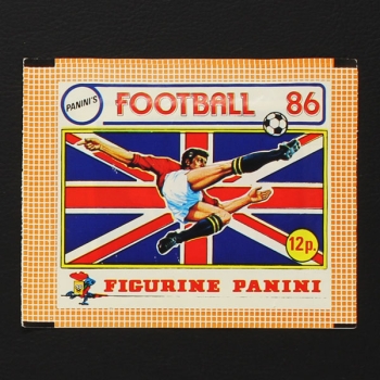 Football 86 Panini Sticker Tüte