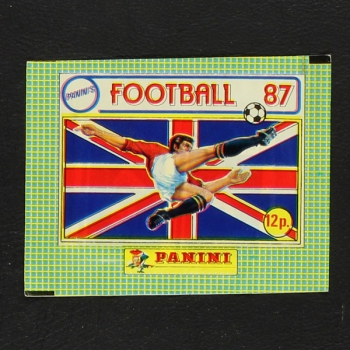 Football 87 Panini sticker bag English