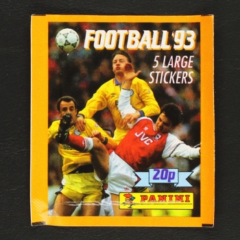 Football 93 Panini sticker bag England