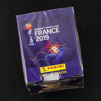 France 2019 Panini box with 50 sticker bags
