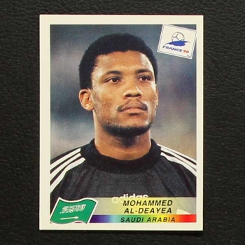 France 98 No. 194 Panini sticker Al-Deayea