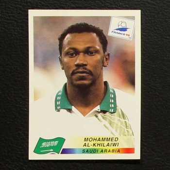 France 98 No. 195 Panini sticker Al-Khilaiwi