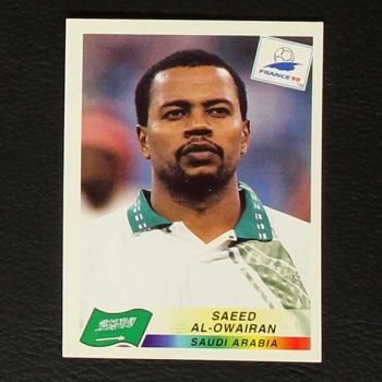 France 98 No. 208 Panini sticker Al-Owa
