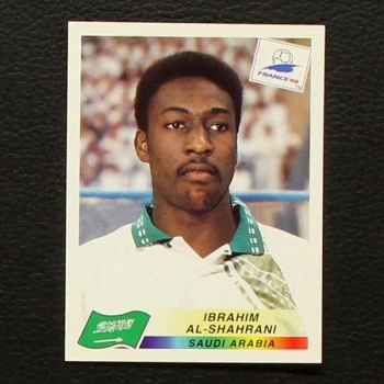 France 98 No. 205 Panini sticker Al-Shaharni