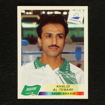 France 98 No. 202 Panini sticker Al-Temawi