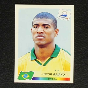 France 98 Nr. 019 Panini Sticker Junior Baiano