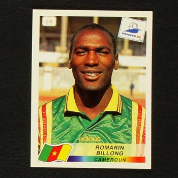 France 98 No. 128 Panini sticker Romarin Billong