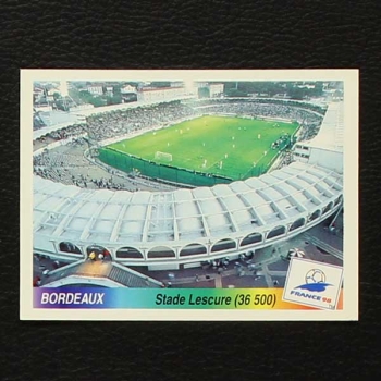 France 98 Nr. 012 Panini Sticker Bordeaux