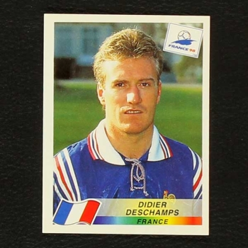 France 98 No. 165 Panini sticker Deschamps