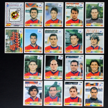 France 98 Panini Team Espana complete - Danone Version