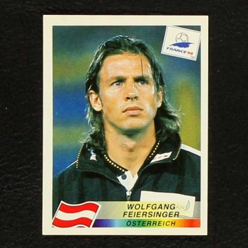 France 98 No. 142 Panini sticker Feiersinger