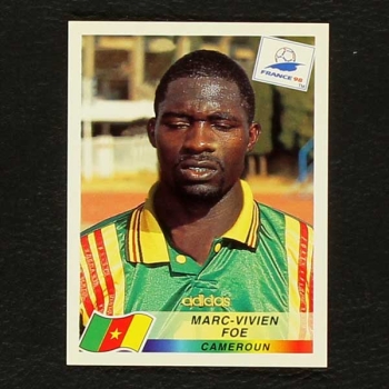 France 98 No. 129 Panini sticker Marc-Vivien Foe