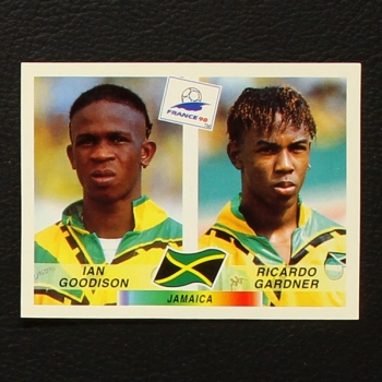 France 98 Nr. 556 Panini Sticker Goodison - Gardner