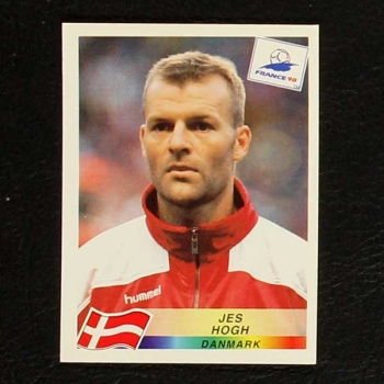 France 98 No. 215 Panini sticker Jes Hogh