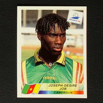 France 98 No. 136 Panini sticker Joseph-Desire Job