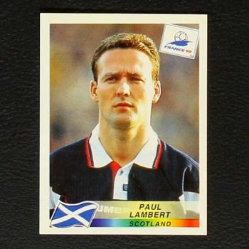 France 98 Nr. 041 Panini Sticker Paul Lambert