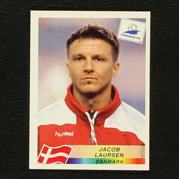 France 98 No. 213 Panini sticker Jacob Laursen