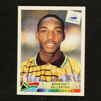 France 98 No. 190 Panini sticker McCarthy