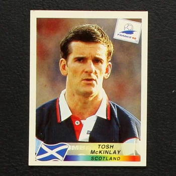 France 98 No. 038 Panini sticker Tosh McKinlay