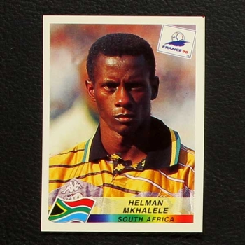 France 98 No. 183 Panini sticker Mkhalele