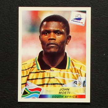 France 98 No. 182 Panini sticker John Moeti