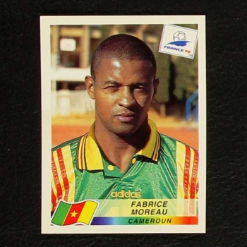 France 98 No. 131 Panini sticker Fabrice Moreau