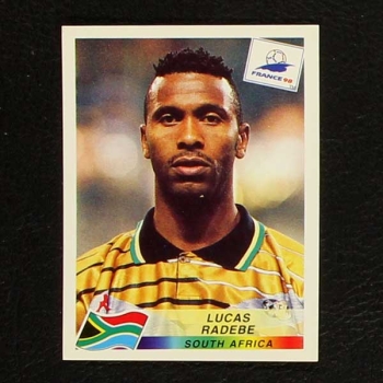 France 98 No. 179 Panini sticker Lucas Radebe