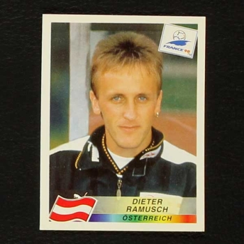 France 98 No. 152 Panini sticker Dieter Ramusch