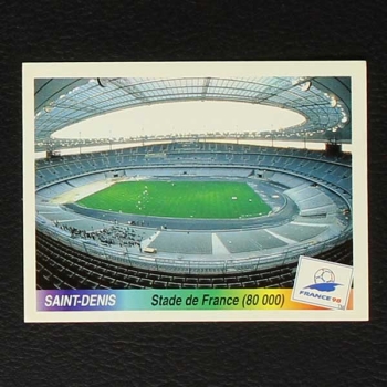France 98 Nr. 004 Panini Sticker Saint-Denis