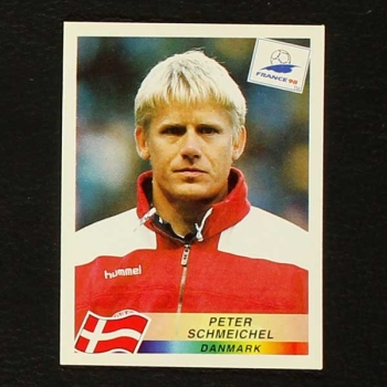 France 98 No. 212 Panini sticker Peter Schmeichel