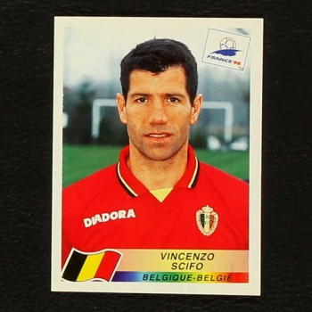 France 98 No. 327 Panini sticker Scifo