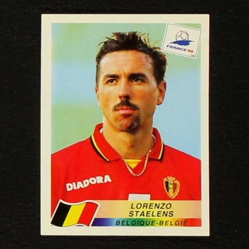France 98 No. 326 Panini sticker Staelens