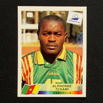 France 98 No. 135 Panini sticker Tchami