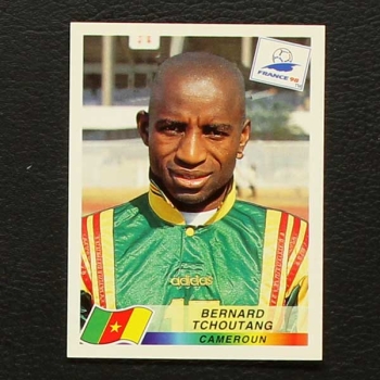 France 98 Nr. 133 Panini Sticker Tchoutang