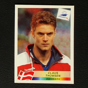 France 98 Nr. 220 Panini Sticker Claus Thomsen