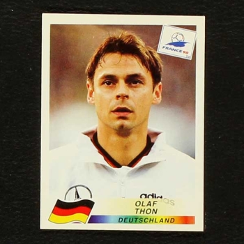 France 98 No. 375 Panini sticker Olaf Thon